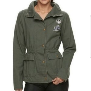 Star Wars Her Universe Spell Out Anorak Military Jacket